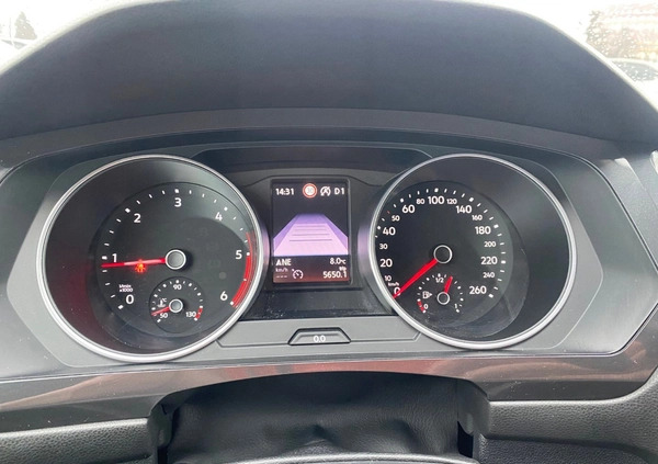 Volkswagen Tiguan cena 112500 przebieg: 93085, rok produkcji 2018 z Kalisz małe 596